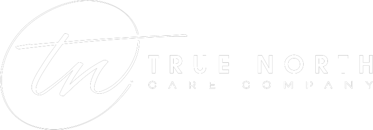 True North Logo White
